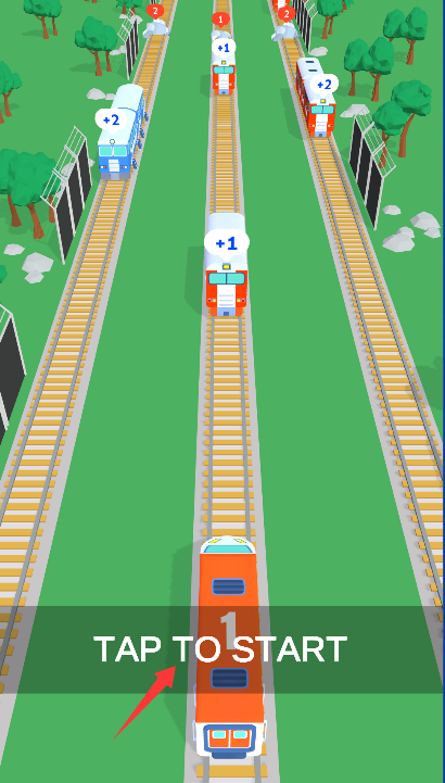 火车撞撞跑