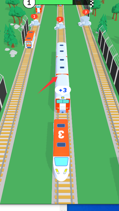 火车撞撞跑