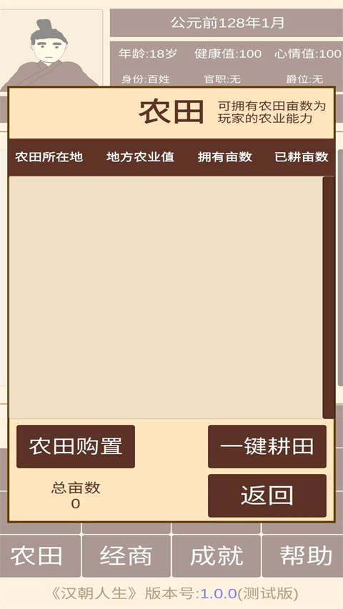 汉朝人生