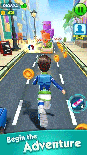 公主铁道酷跑游戏