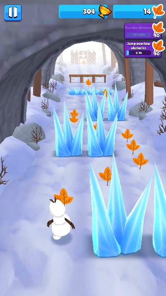 雪人冲刺之旅