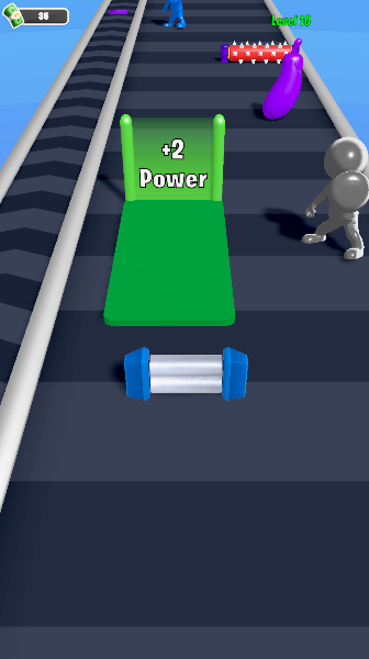 橡胶混合跑3D