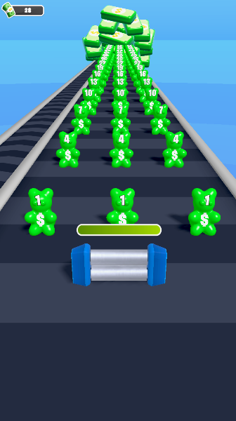 橡胶混合跑3D