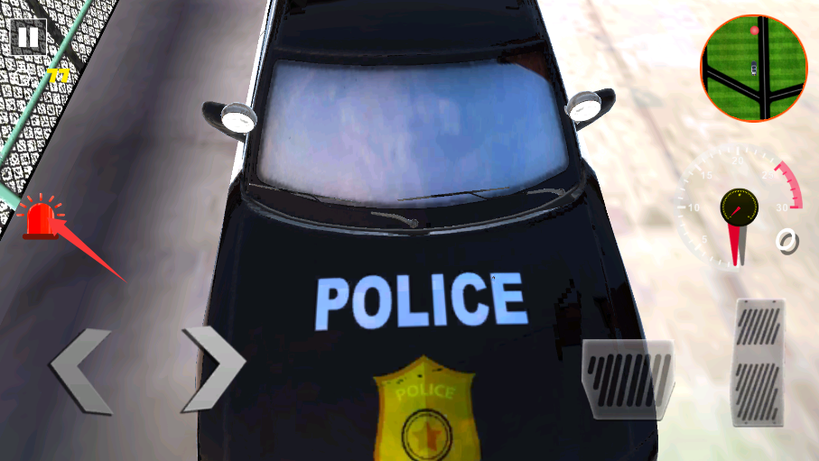 疯狂警车追逐碰撞