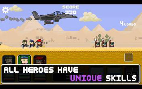 3 heroes run