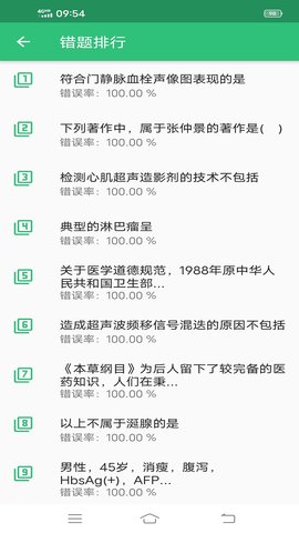 超声波医学主治医师题