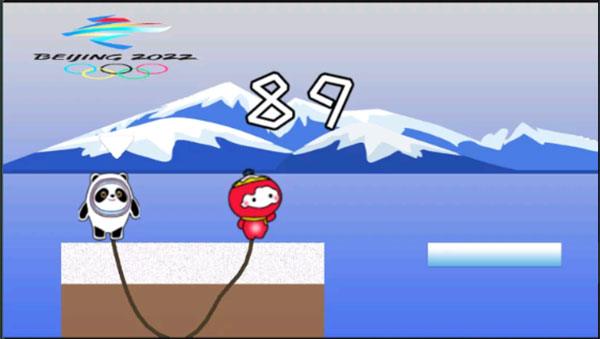 冰墩墩雪容融