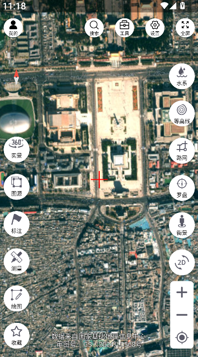 子午地图