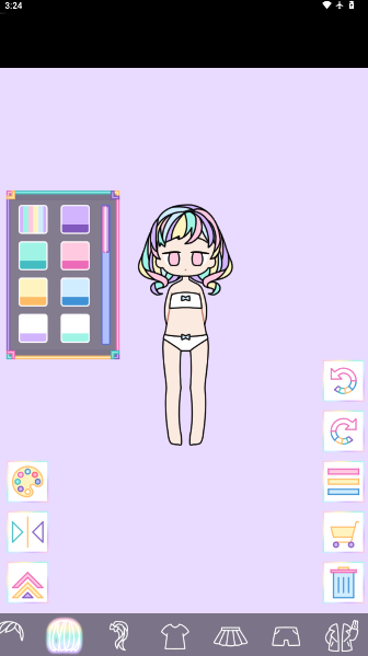 五彩少女