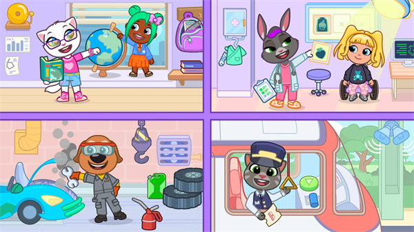 汤姆猫小镇手游