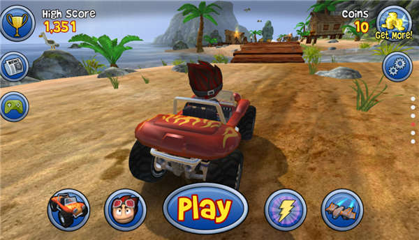 沙滩车闪电战手游