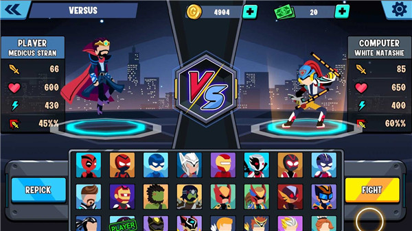 火柴人全明星乱斗最新版