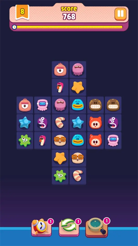 极简连连看游戏