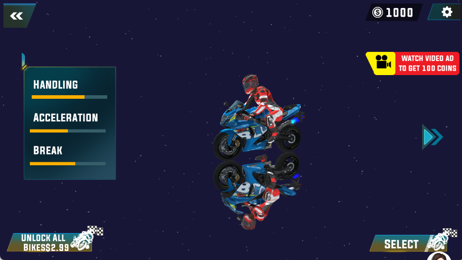 水下摩托车特技