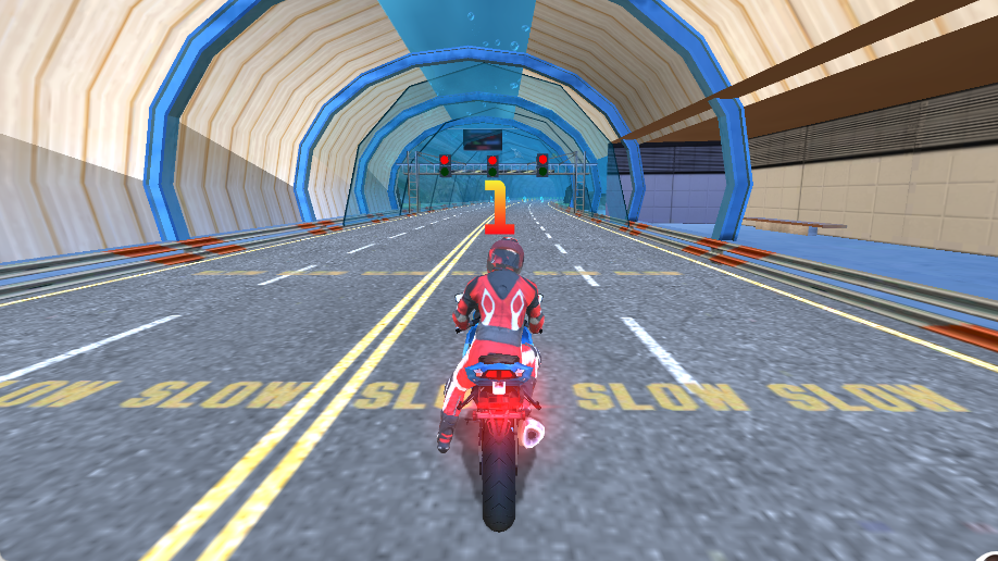 水下摩托车特技