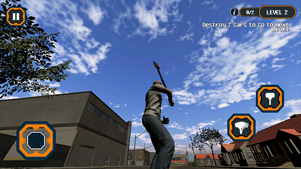 摧毁汽车模拟器