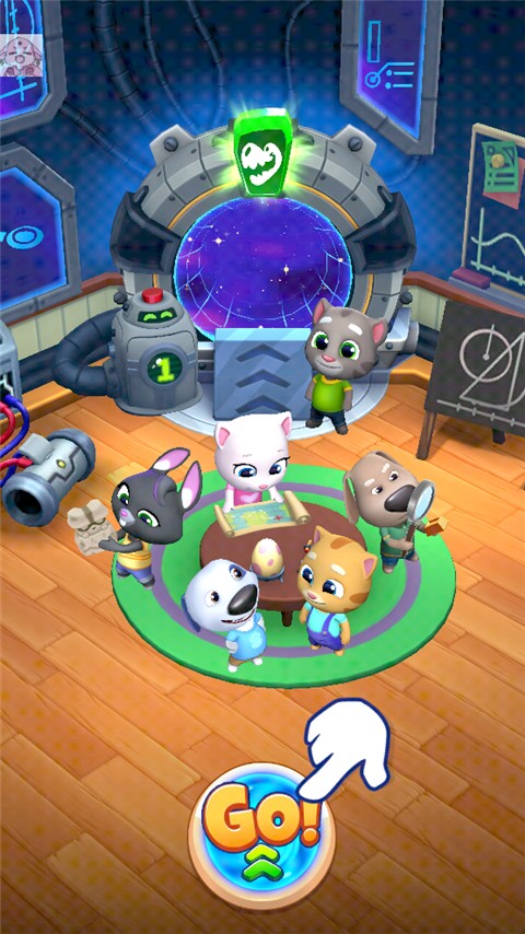 Talking Tom Gold Run2