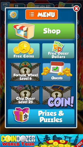 金币推土机手游