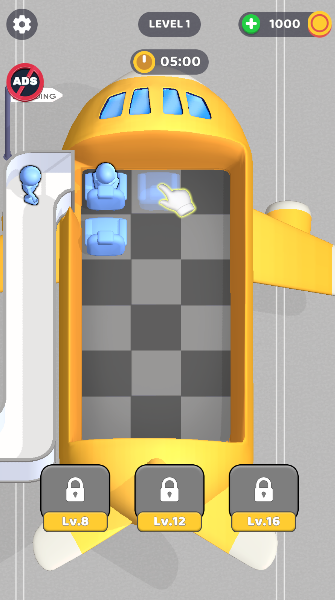 橡皮人空中排序