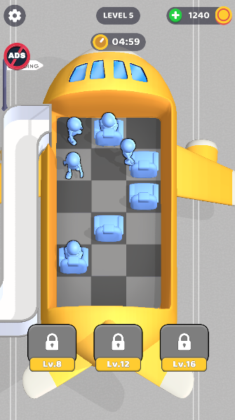 橡皮人空中排序