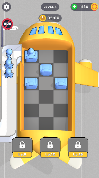 橡皮人空中排序