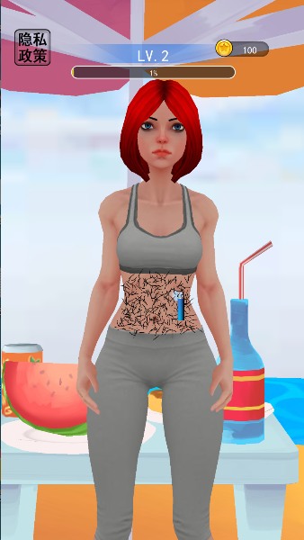 拔腿毛模拟手游