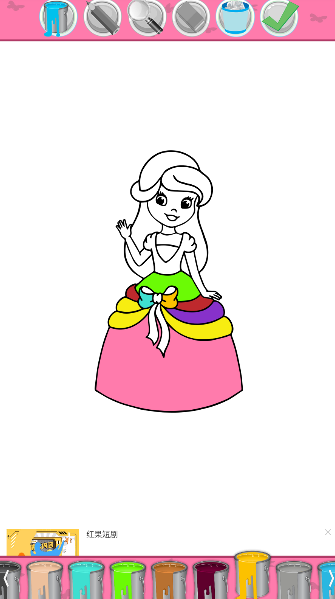 小公主苏菲亚爱画画
