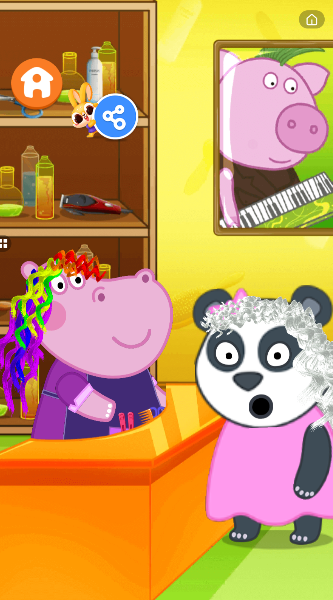 宝宝公主美发店手游