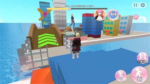 樱校逃离巨人酷跑