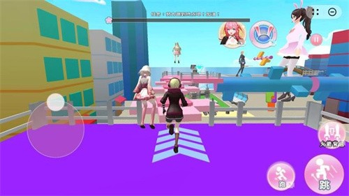 樱校逃离巨人酷跑