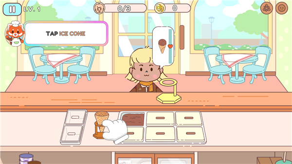 冰淇淋咖啡馆游戏