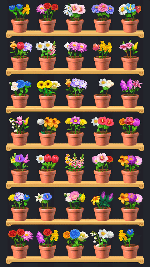 插花消除小游戏