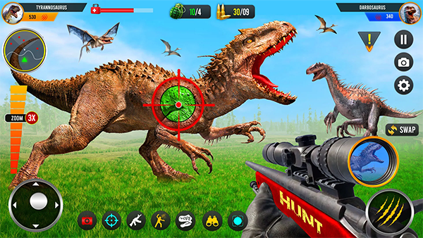 野生恐龙狩猎丛林手游