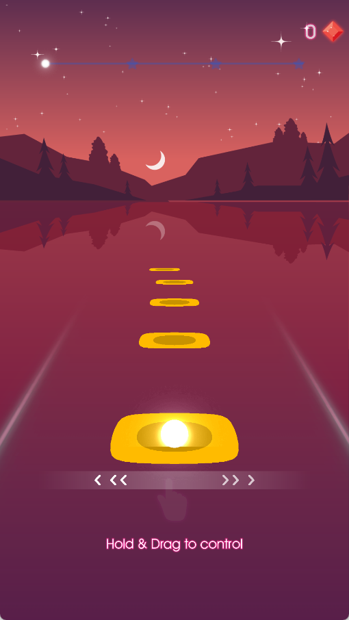 音乐球霓虹灯跳舞