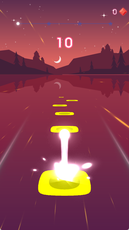 音乐球霓虹灯跳舞