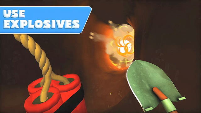 掘地求财挖穿地球