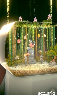阿奎里亚概念鱼缸养殖