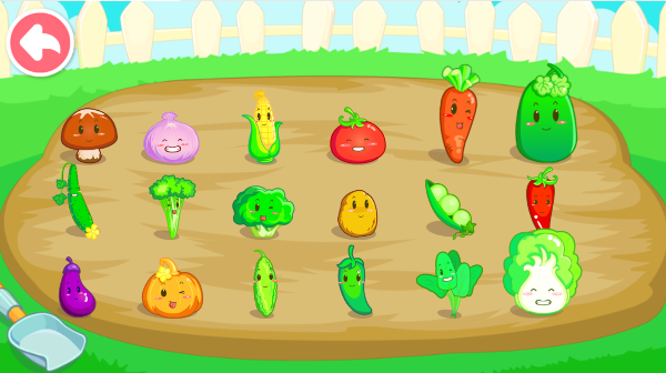 宝宝爱蔬菜水果