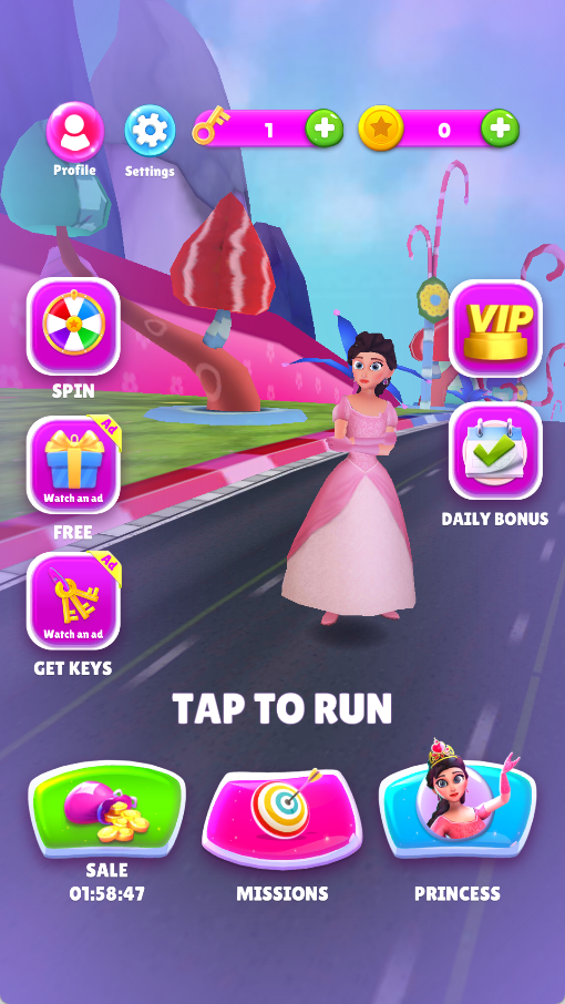 公主奔跑的世界