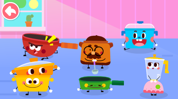 宝宝神奇厨房小游戏