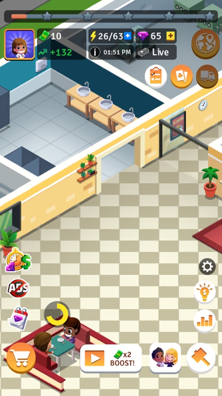 空闲餐厅大亨无限钻石版