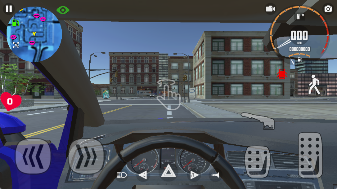 高尔夫汽车模拟