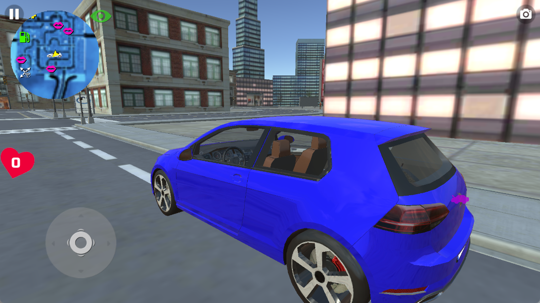 高尔夫汽车模拟